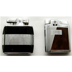 VINTAGE RONSON ESSEX AND VIKING LIGHTERS.