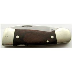 VINTAGE WESTERN BOBCAT S-521 LOCK BACK