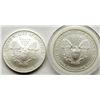 Image 2 : 1998 & 2007 .999 SILVER EAGLES U.S. $1 COINS