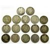 Image 1 : BARBER QUARTER LOT OF 17 COINS