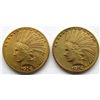 Image 1 : 2 - 1914-D INDIAN HEAD $10 DOLLAR GOLD EAGLE