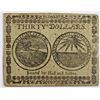 Image 2 : 2-26-1777 $30 CONTINENTIAL CURRENCY