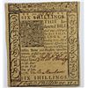 Image 1 : 1/1/1776 6 SHILLINGS DELAWARE