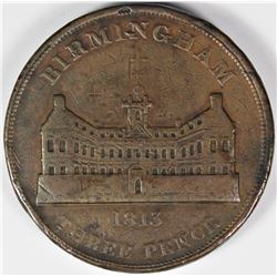 1813 THREE PENCE