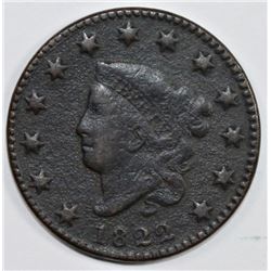 1822 LARGE CENT
