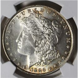 1886 MORGAN SILVER DOLLAR