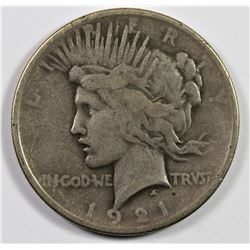 1921 PEACE SILVER DOLLAR