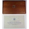 Image 1 : 1987 CONSTITUTION 4 PIECE SET IN WOOD BOX