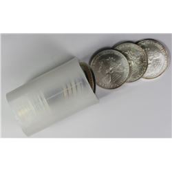 ROLL OF (20) 2005 AMERICAN SILVER EAGLES