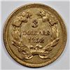 Image 2 : 1858 $3.00 GOLD