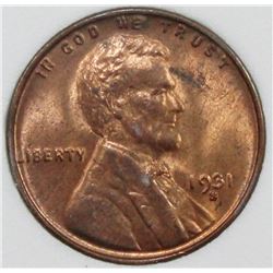 1931-S LINCOLN CENT