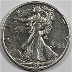 1927-S WALKING LIBERTY HALF DOLLAR