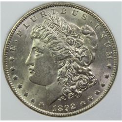 1892 MORGAN SILVER DOLLAR