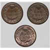 Image 2 : THREE INDIAN CENTS