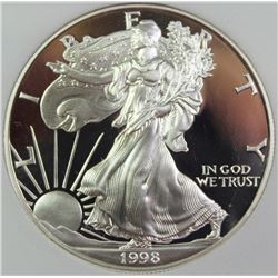 1998-P AMERICAN SILVER EAGLE