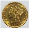 Image 1 : 1905 $5 LIBERTY GOLD