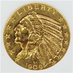 1909-D $5 GOLD INDIAN