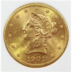 1901 $10 GOLD LIBERTY