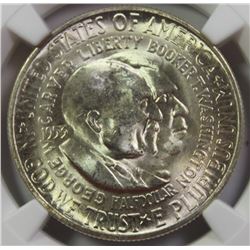 1953-S WASHINGTON CARVER HALF DOLLAR