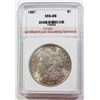 Image 3 : 1887 MORGAN SILVER DOLLAR