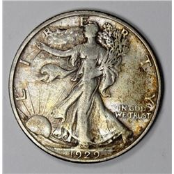 1929-S WALKING LIBERTY HALF DOLLAR