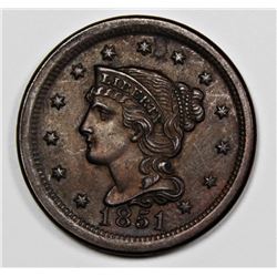 1851 LARGE CENT