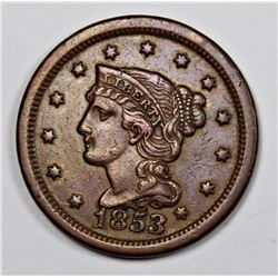 1853 LARGE CENT