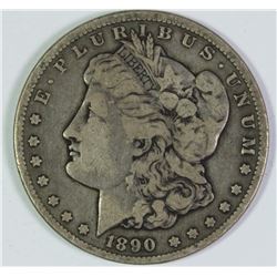 1890-CC MORGAN SILVER DOLLAR