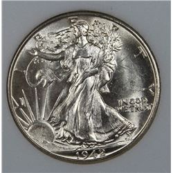 1942 WALKING LIBERTY HALF DOLLAR