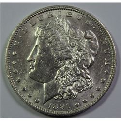 1891-O MORGAN SILVER DOLLAR