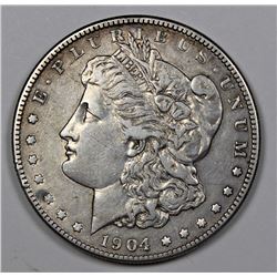 1904-S MORGAN SILVER DOLLAR