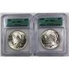 Image 1 : 1922 & 1923 PEACE SILVER DOLLARS