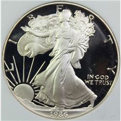 1986 AMERICAN SILVER EAGLE