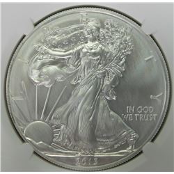 2013 AMERICAN SILVER EAGLE