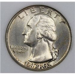 1940 WASHINGTON QUARTER