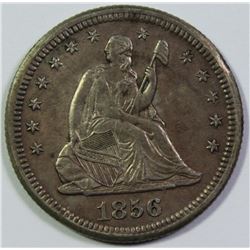 1856-S SEATED QUARTER