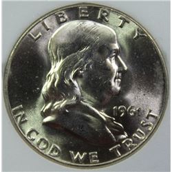 1961-D FRANKLIN HALF DOLLAR