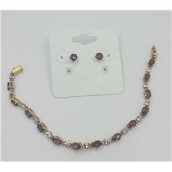 BRACELET AND EARRING SET