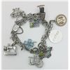 Image 3 : 3 STERLING CHARM BRACELETS