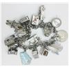 Image 4 : 3 STERLING CHARM BRACELETS