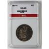 Image 3 : 1857-S SEATED HALF DOLLAR