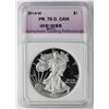 Image 3 : 2014 W AMERICAN SILVER EAGLE