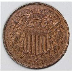 1864-2 CENT LARGE MOTTO