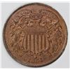 Image 1 : 1864-2 CENT LARGE MOTTO