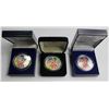 Image 1 : 3-AMERICAN SILVER EAGLES