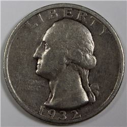 1932-S WASHINGTON QUARTER VF-XF