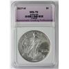 Image 3 : 2007-W BURNISHED AMERICAN SILVER EAGLE