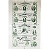 Image 1 : 1860'S VIRGINIA TRADERS BANK PROOF SHEET