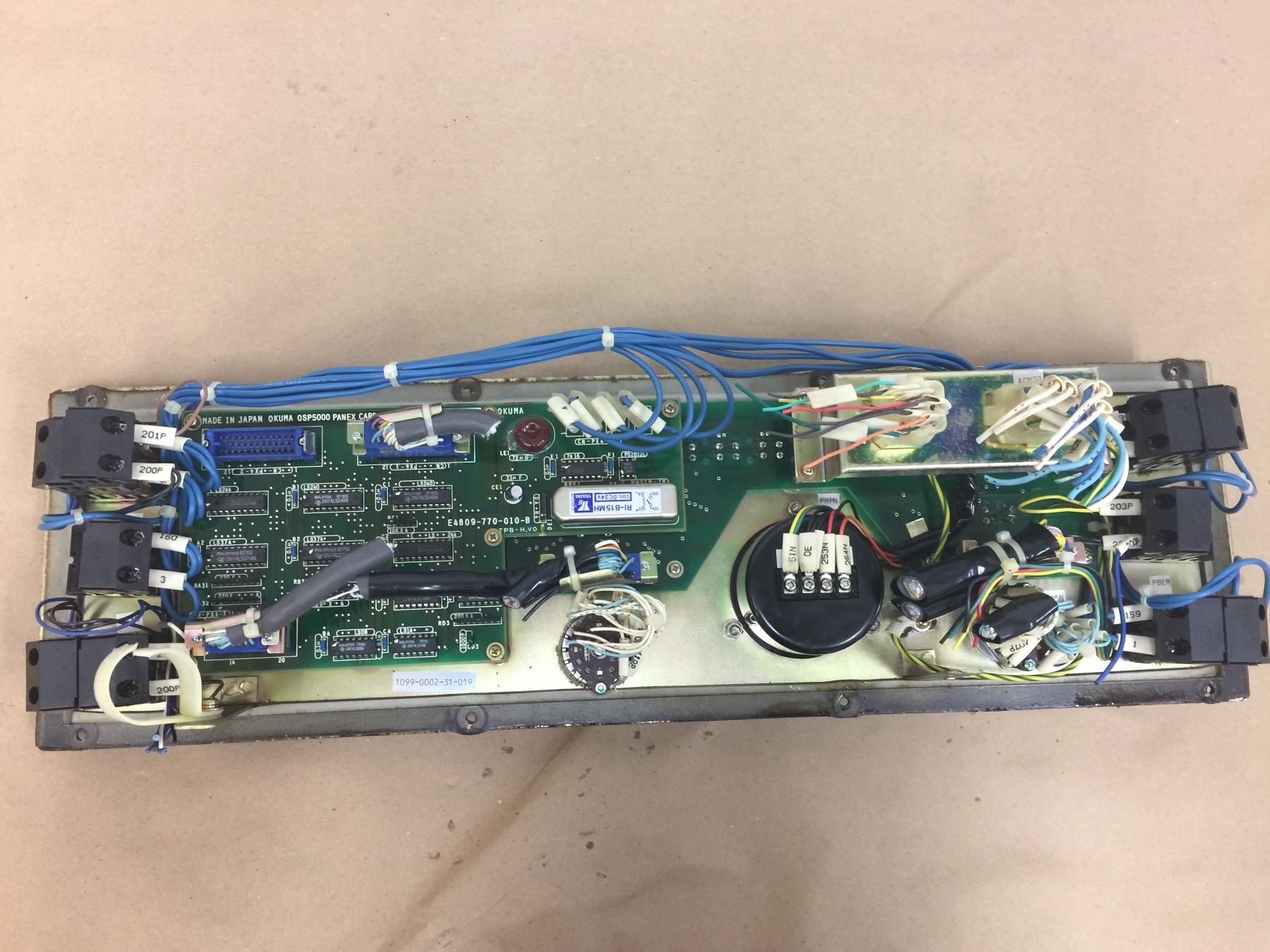 Okuma E5409-770-002-01 English Control Panel
