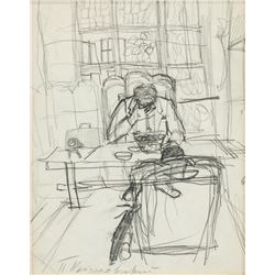 Pyotr Konchalovsky Russian Impressionist Graphite